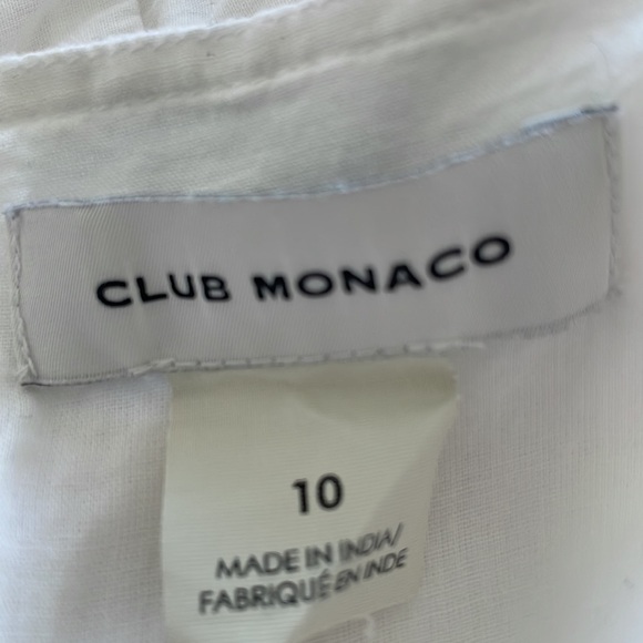 Club Monaco White Linen Jump Suit - Picture 11 of 12